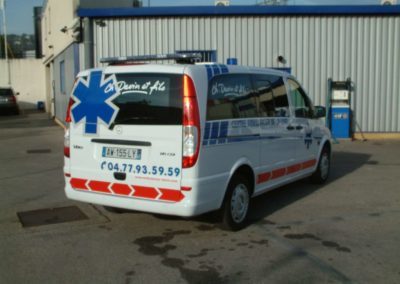 Notre flotte d’ambulances & taxis à Saint-Etienn